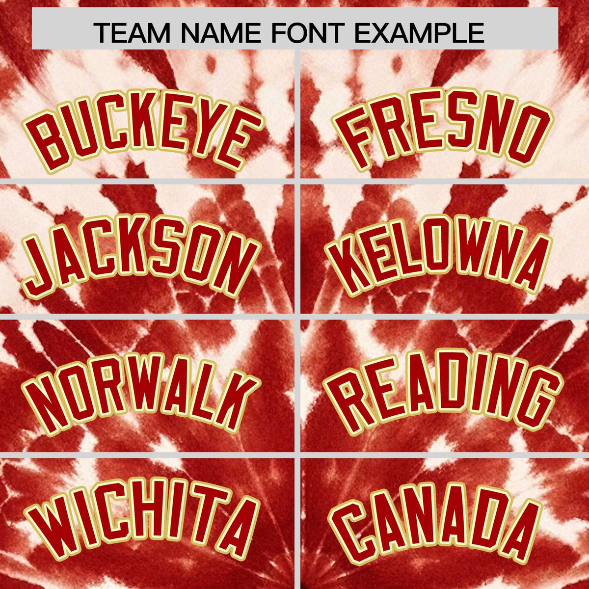 Custom Red Tie-Dye Graffiti Pattern Authentic Baseball Jersey| KXKSHOP