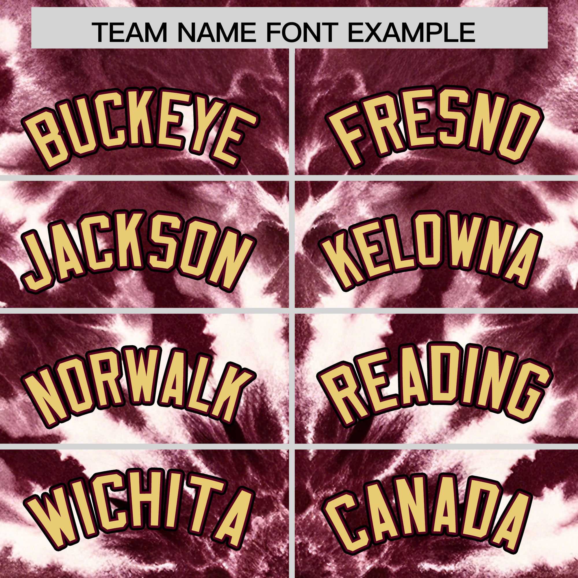 Custom Crimson Tie-Dye Graffiti Pattern Authentic Baseball Jersey| KXKSHOP
