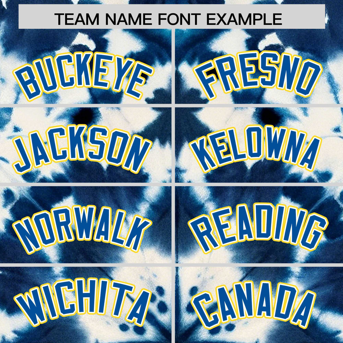 Custom Royal Tie-Dye Graffiti Pattern Authentic Baseball Jersey| KXKSHOP