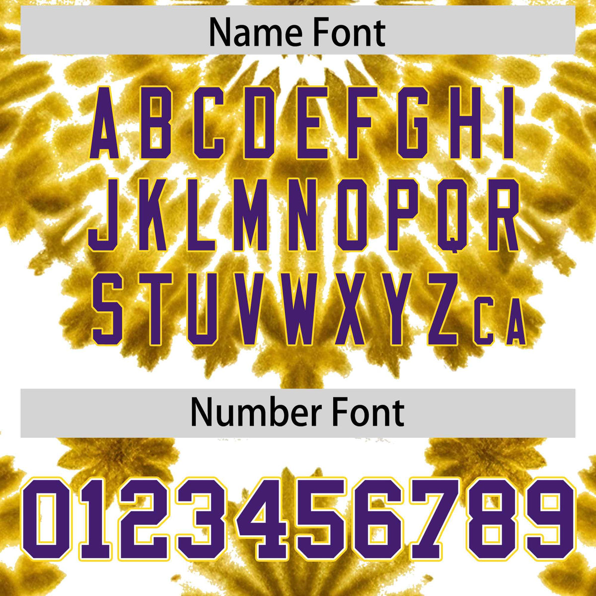 Custom Gold Tie-Dye Graffiti Pattern Authentic Baseball Jersey| KXKSHOP