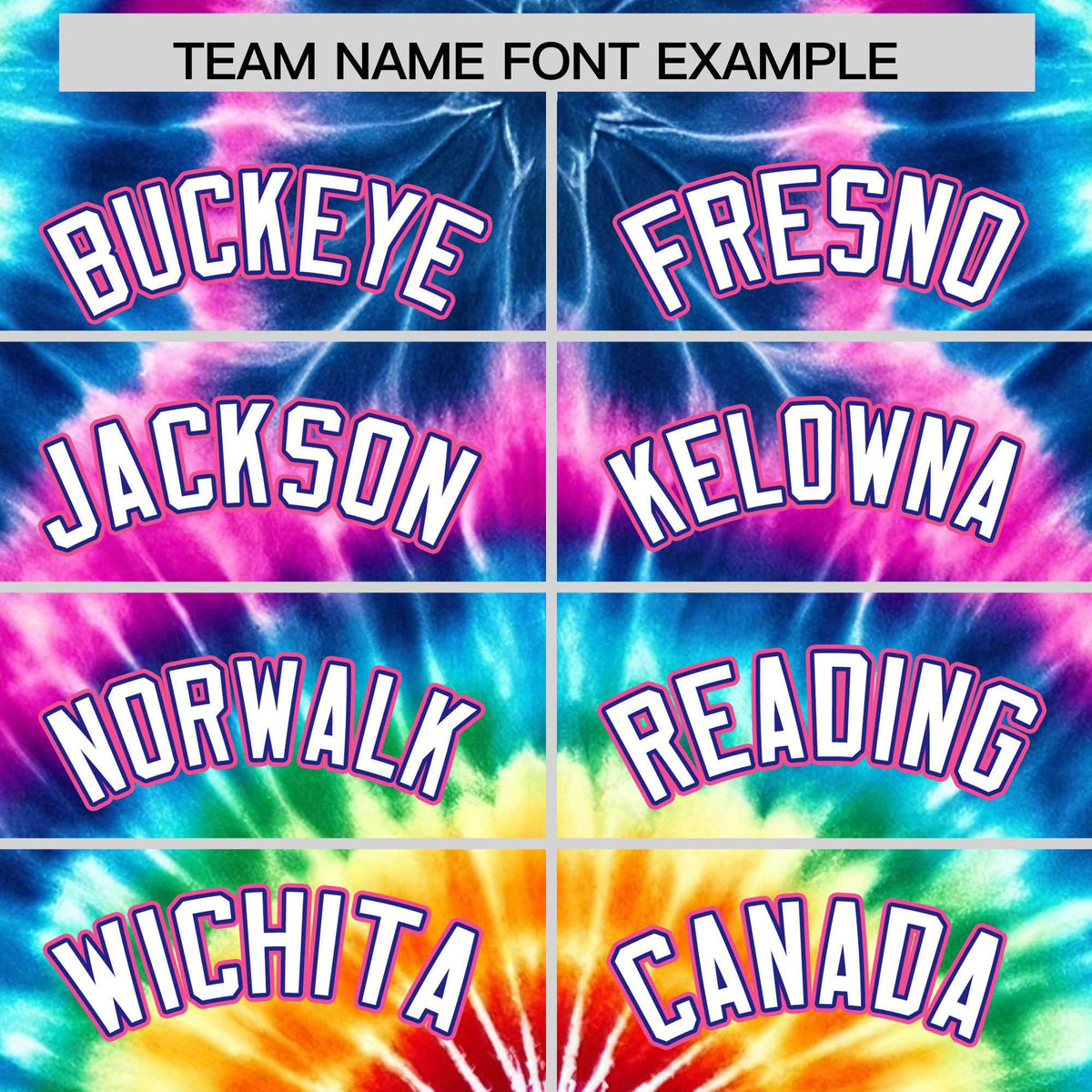 Custom Multi Color Tie-Dye Graffiti Pattern Authentic Baseball Jersey| KXKSHOP