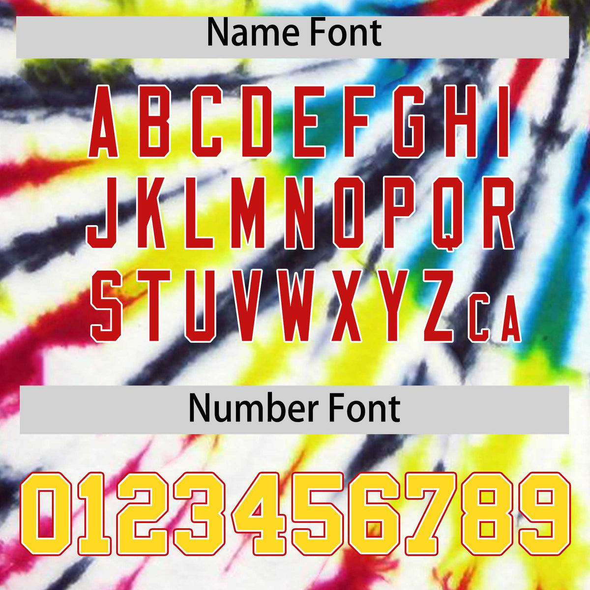 Custom Multi Color Tie-Dye Graffiti Pattern Authentic Baseball Jersey| KXKSHOP