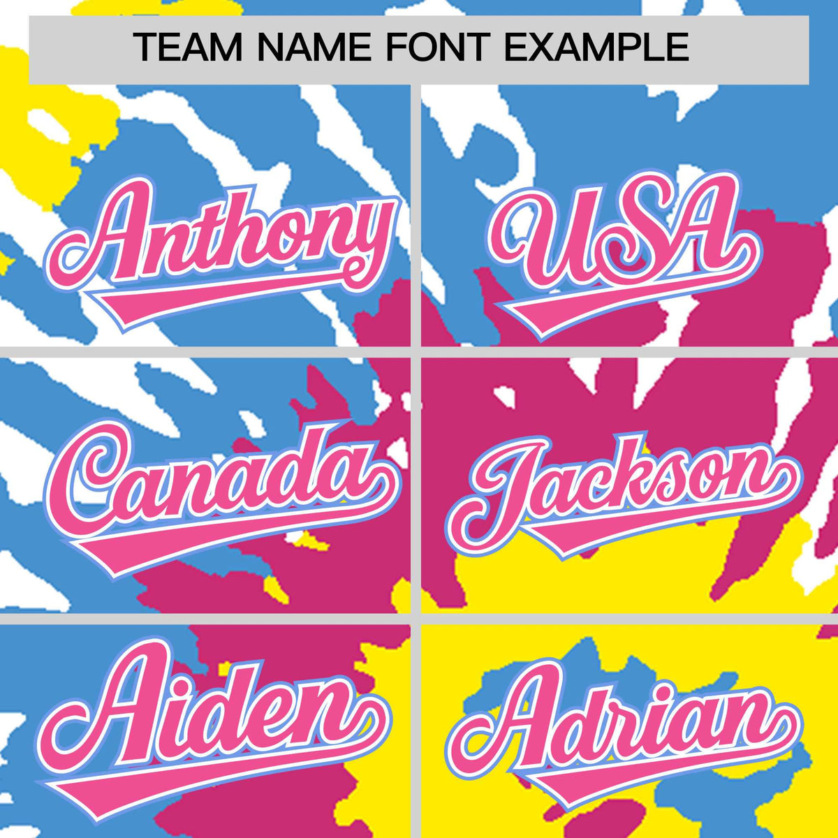 Custom Multi Color Tie-Dye Graffiti Pattern Authentic Baseball Jersey| KXKSHOP