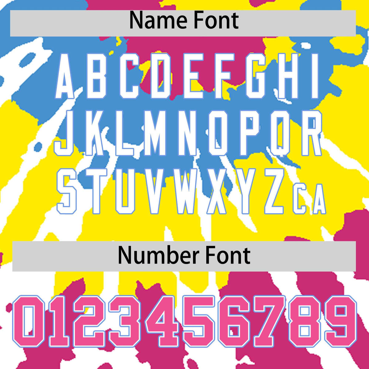 Custom Multi Color Tie-Dye Graffiti Pattern Authentic Baseball Jersey| KXKSHOP