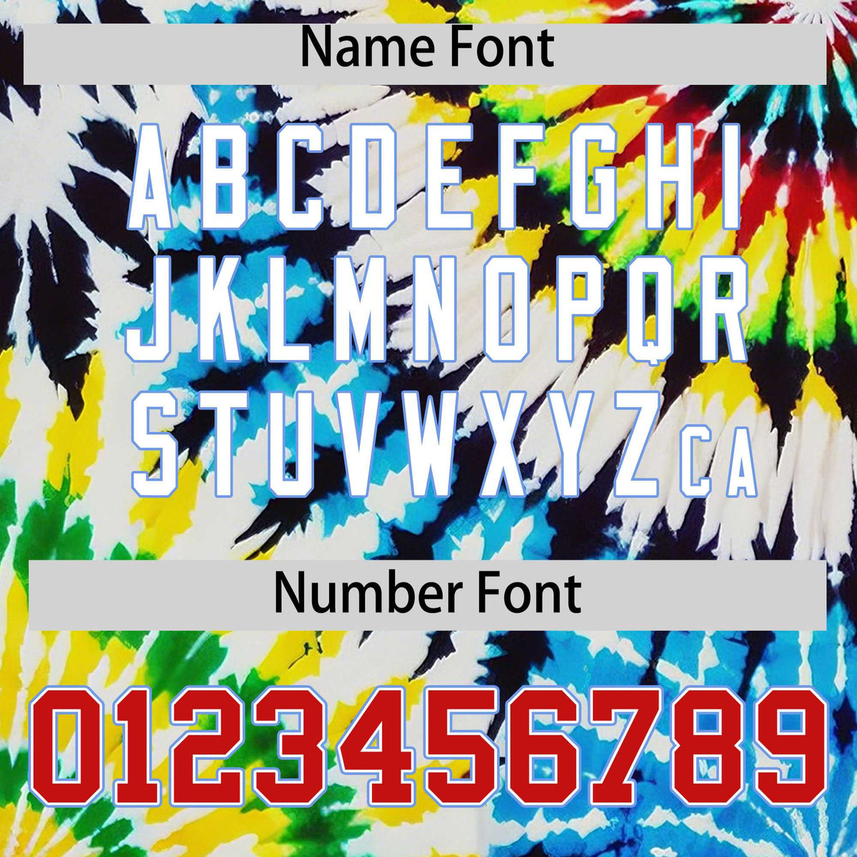 Custom Multi Color Tie-Dye Graffiti Pattern Authentic Baseball Jersey| KXKSHOP