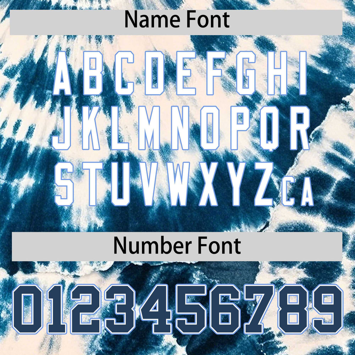 Custom Midnight Blue Tie-Dye Graffiti Pattern Authentic Baseball Jersey| KXKSHOP