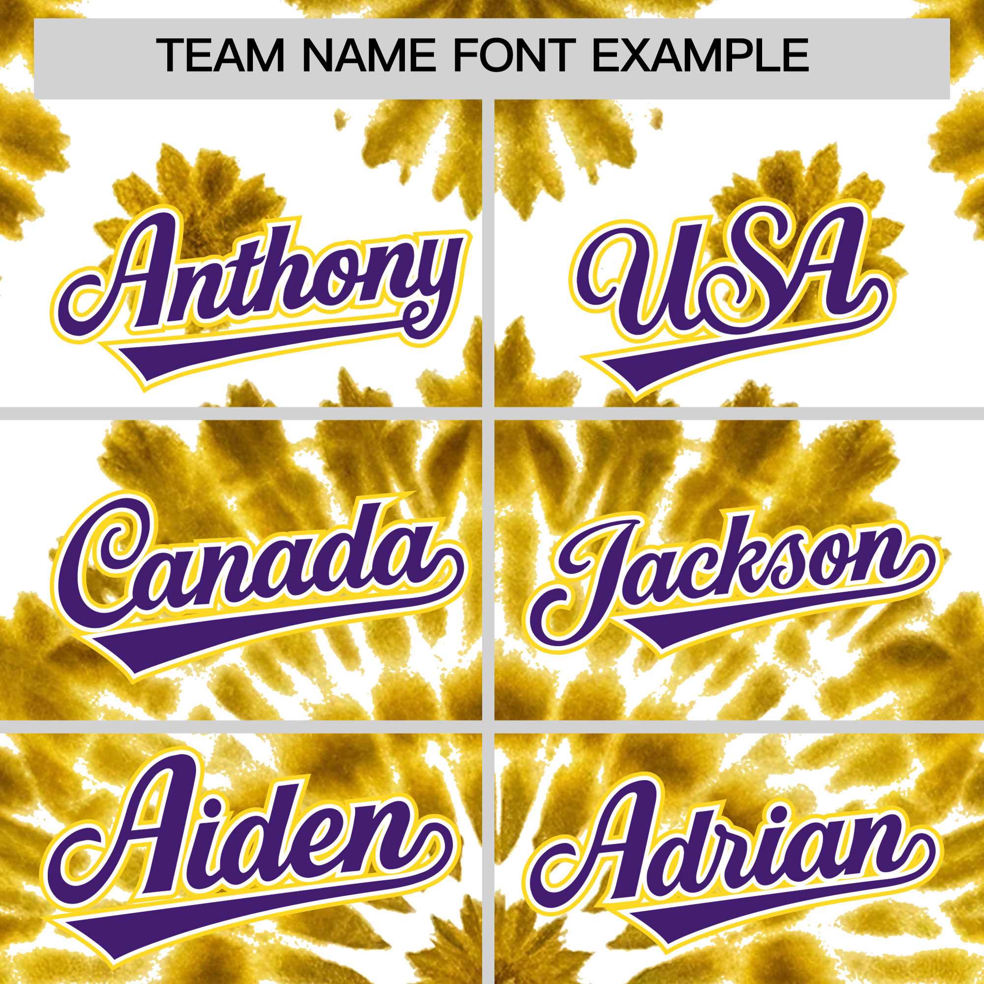 Custom Gold Tie-Dye Graffiti Pattern Authentic Baseball Jersey| KXKSHOP