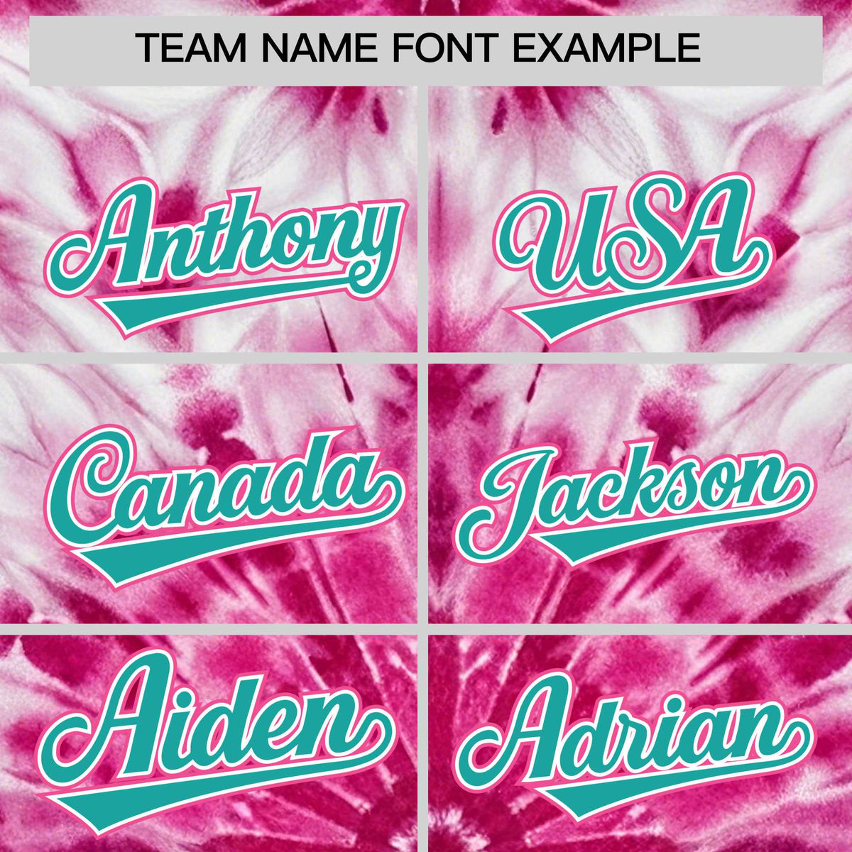 Custom Pink Tie-Dye Graffiti Pattern Authentic Baseball Jersey| KXKSHOP