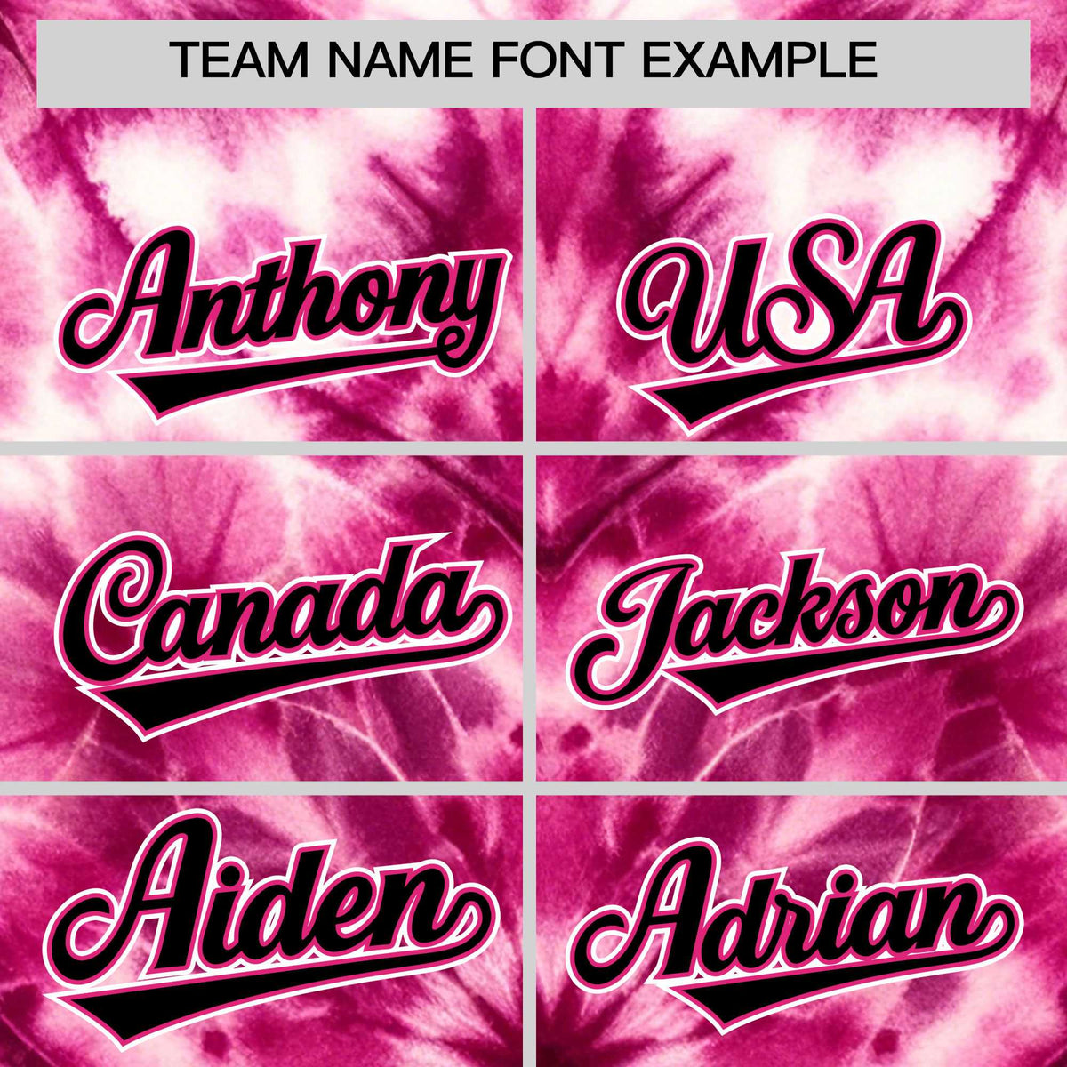 Custom Pink Tie-Dye Graffiti Pattern Authentic Baseball Jersey| KXKSHOP