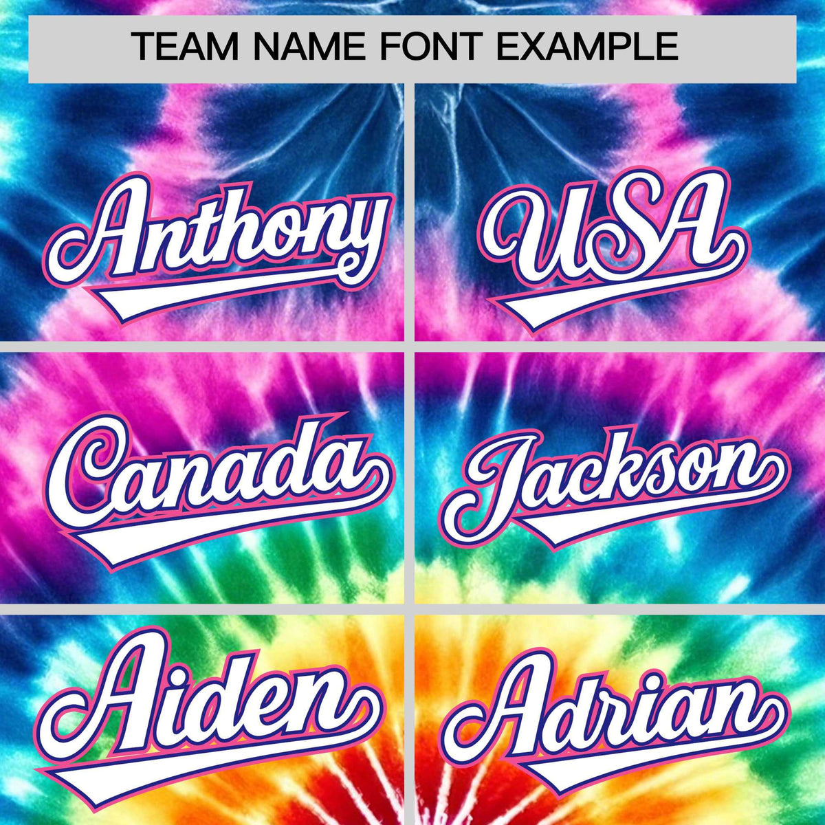 Custom Royal Tie-Dye Graffiti Pattern Authentic Baseball Jersey| KXKSHOP