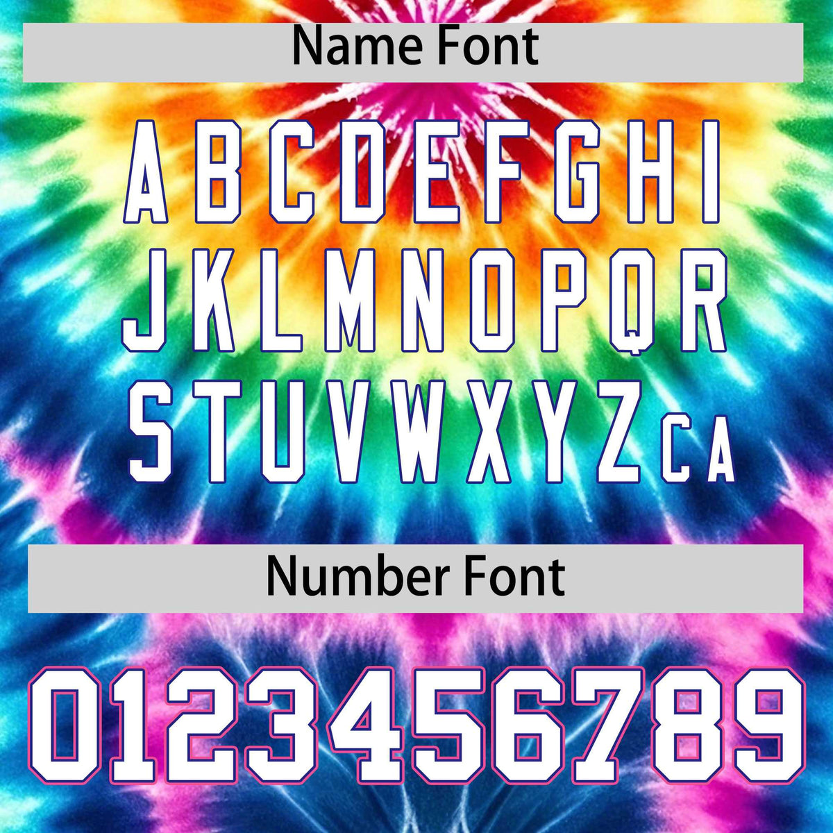 Custom Royal Tie-Dye Graffiti Pattern Authentic Baseball Jersey| KXKSHOP