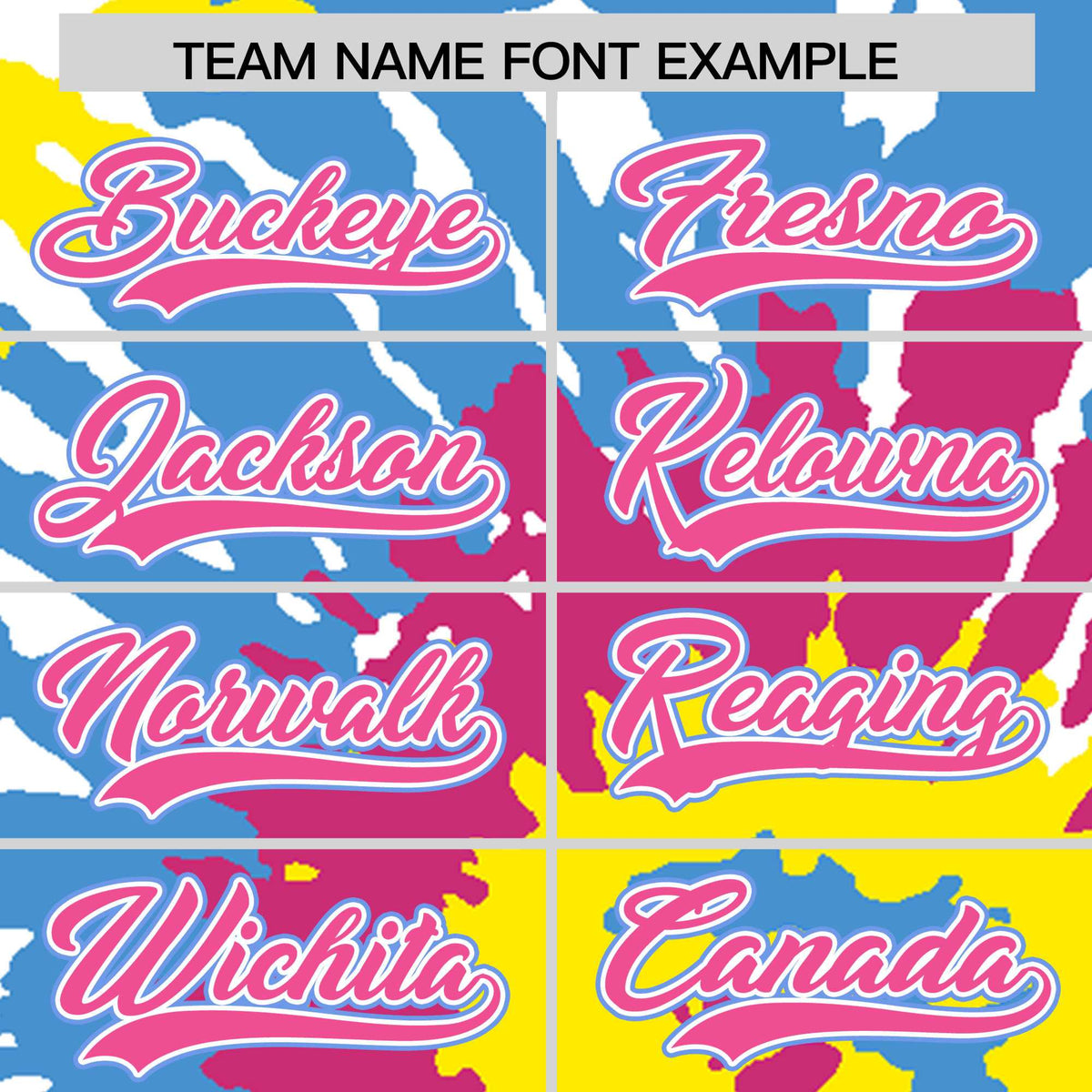 Custom Multi Color Tie-Dye Graffiti Pattern Authentic Baseball Jersey| KXKSHOP