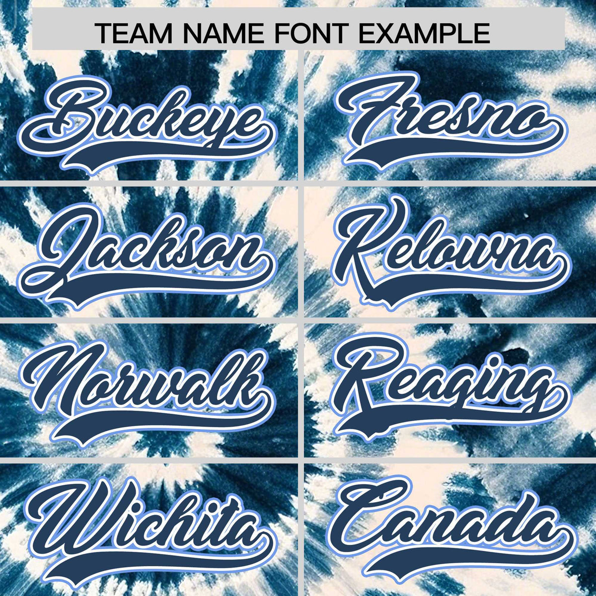 Custom Midnight Blue Tie-Dye Graffiti Pattern Authentic Baseball Jersey| KXKSHOP