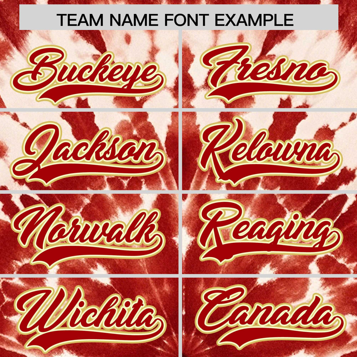 Custom Red Tie-Dye Graffiti Pattern Authentic Baseball Jersey| KXKSHOP