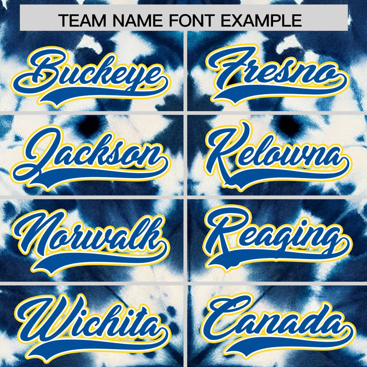 Custom Royal Tie-Dye Graffiti Pattern Authentic Baseball Jersey| KXKSHOP