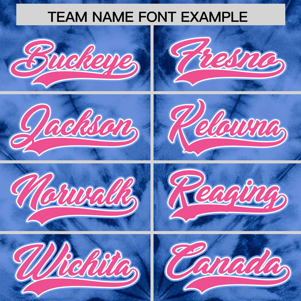 Custom Light Blue Tie-Dye Graffiti Pattern Authentic Baseball Jersey| KXKSHOP