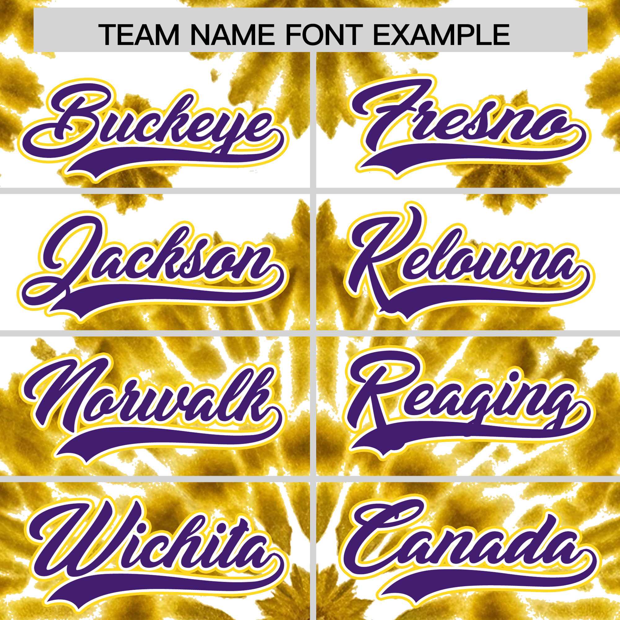 Custom Gold Tie-Dye Graffiti Pattern Authentic Baseball Jersey| KXKSHOP