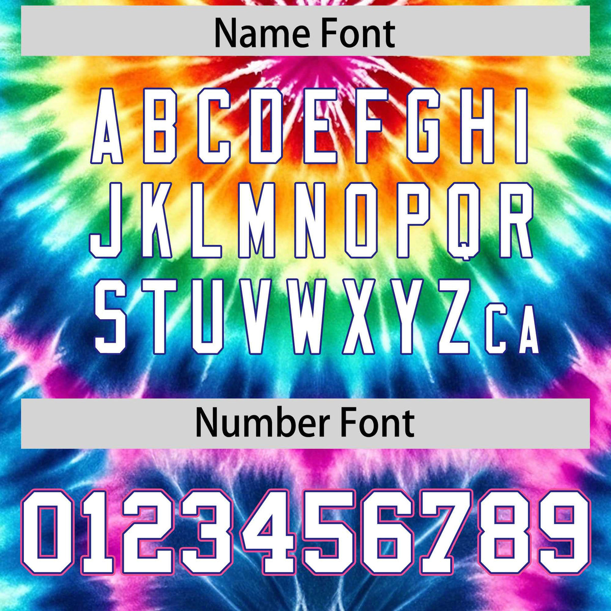 Custom Royal Tie-Dye Graffiti Pattern Authentic Baseball Jersey| KXKSHOP