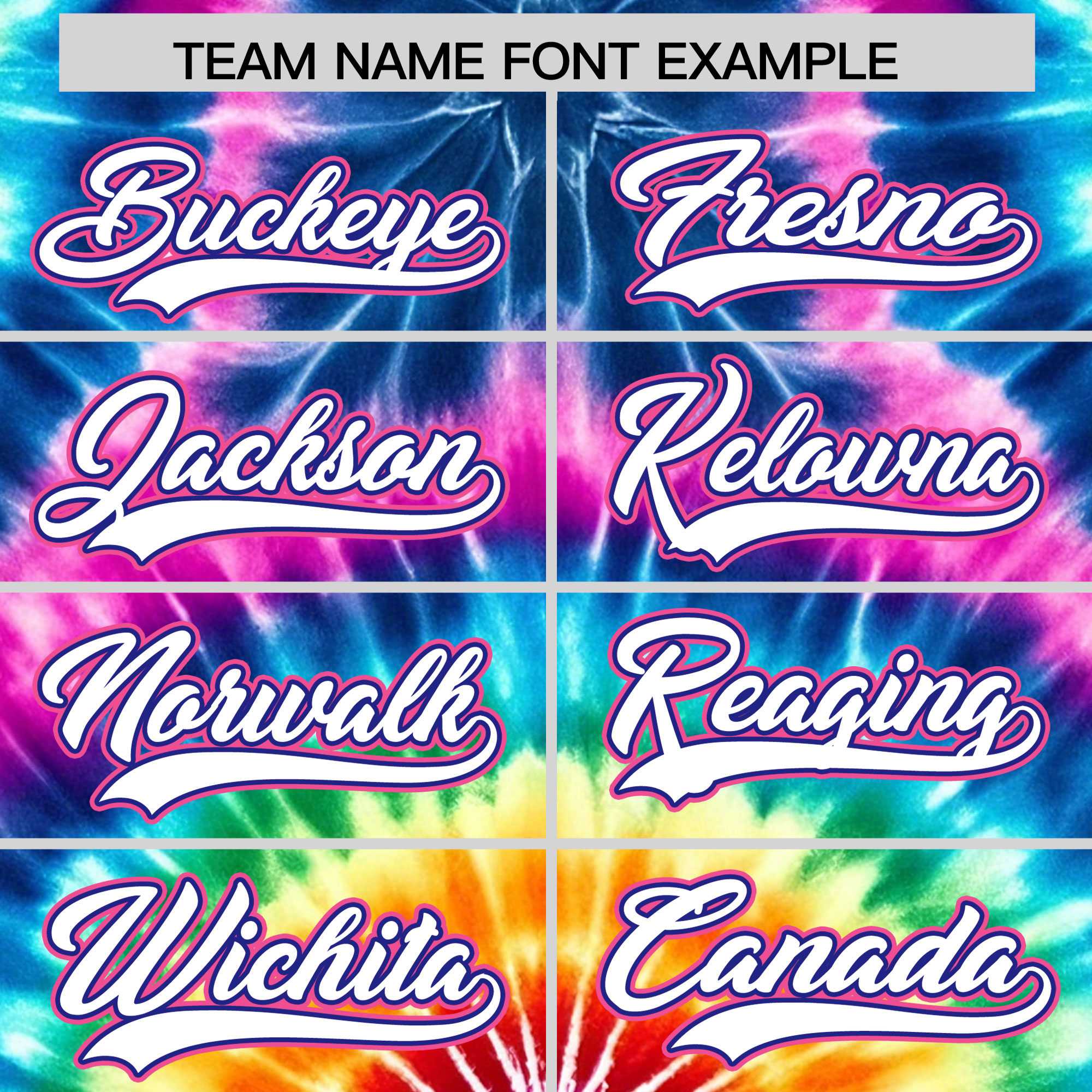 Custom Multi Color Tie-Dye Graffiti Pattern Authentic Baseball Jersey| KXKSHOP