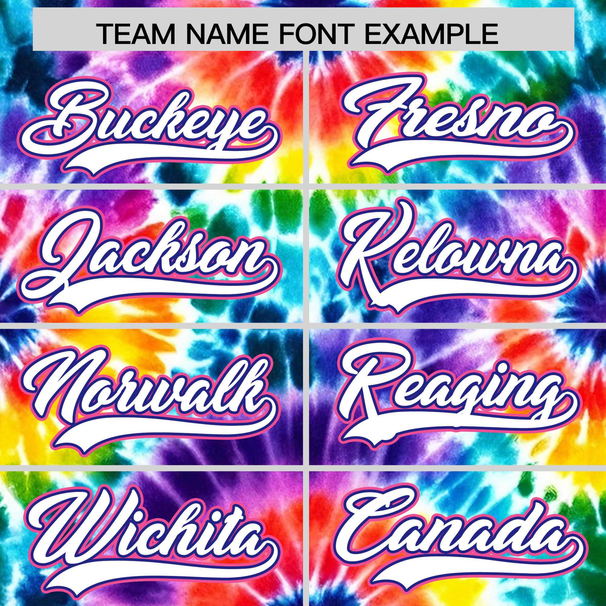 Custom Multi Color Tie-Dye Graffiti Pattern Authentic Baseball Jersey| KXKSHOP