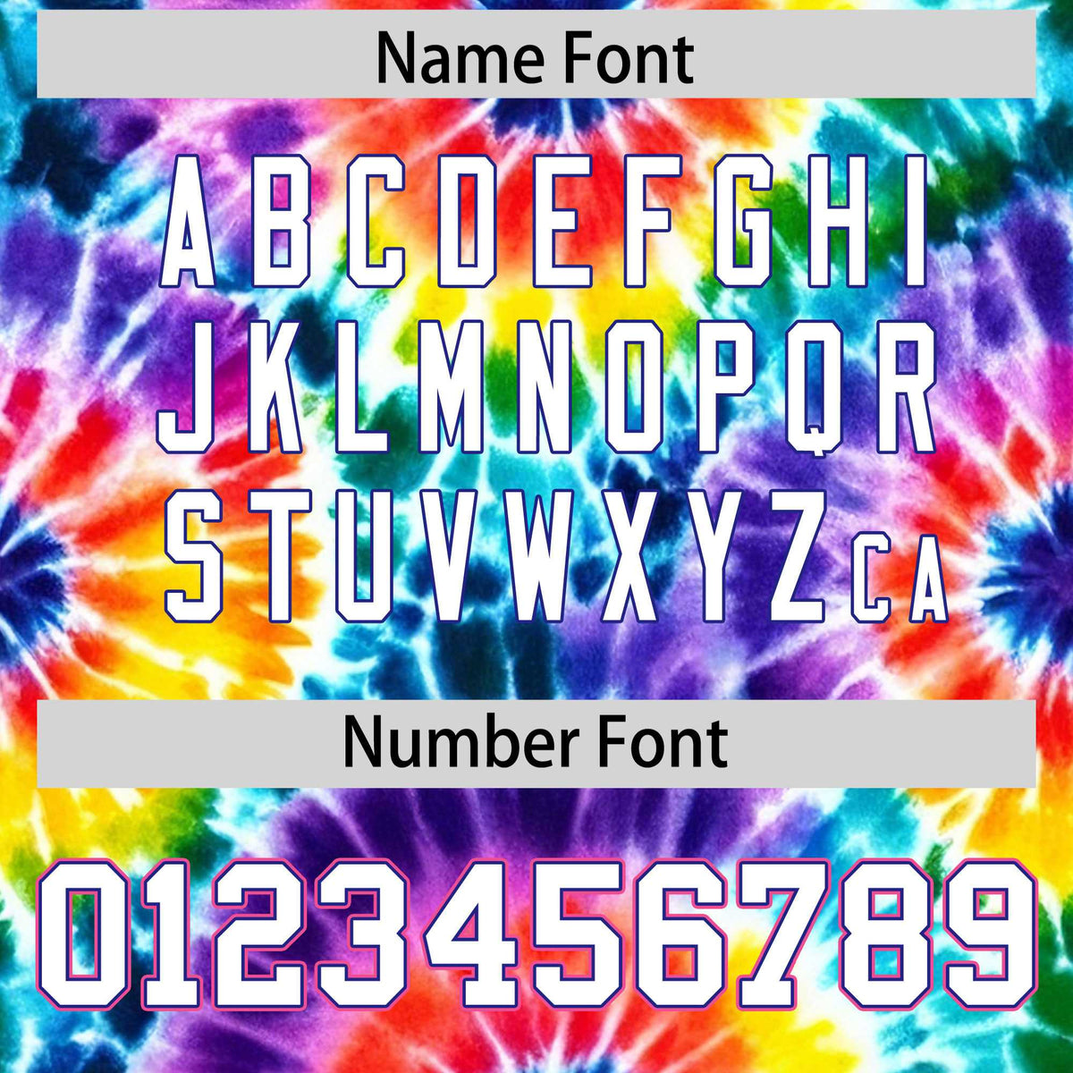 Custom Multi Color Tie-Dye Graffiti Pattern Authentic Baseball Jersey| KXKSHOP