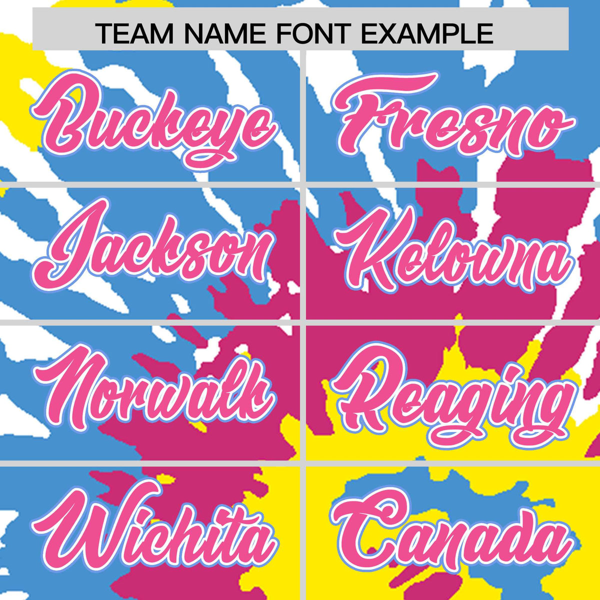 Custom Multi Color Tie-Dye Graffiti Pattern Authentic Baseball Jersey| KXKSHOP