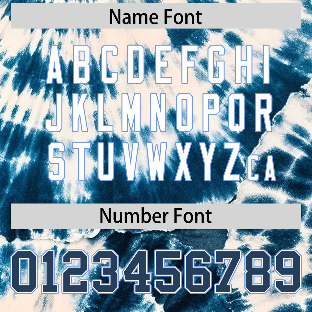 Custom Midnight Blue Tie-Dye Graffiti Pattern Authentic Baseball Jersey| KXKSHOP