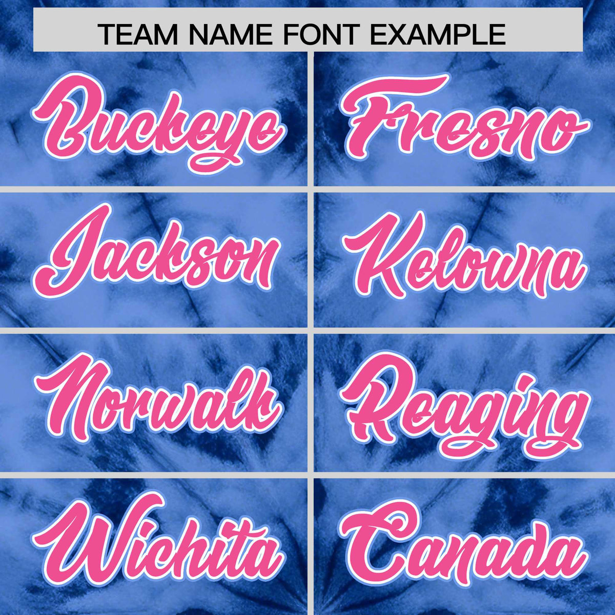 Custom Light Blue Tie-Dye Graffiti Pattern Authentic Baseball Jersey| KXKSHOP