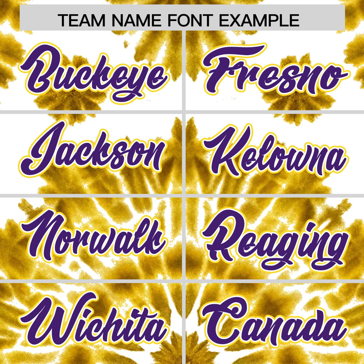 Custom Gold Tie-Dye Graffiti Pattern Authentic Baseball Jersey| KXKSHOP