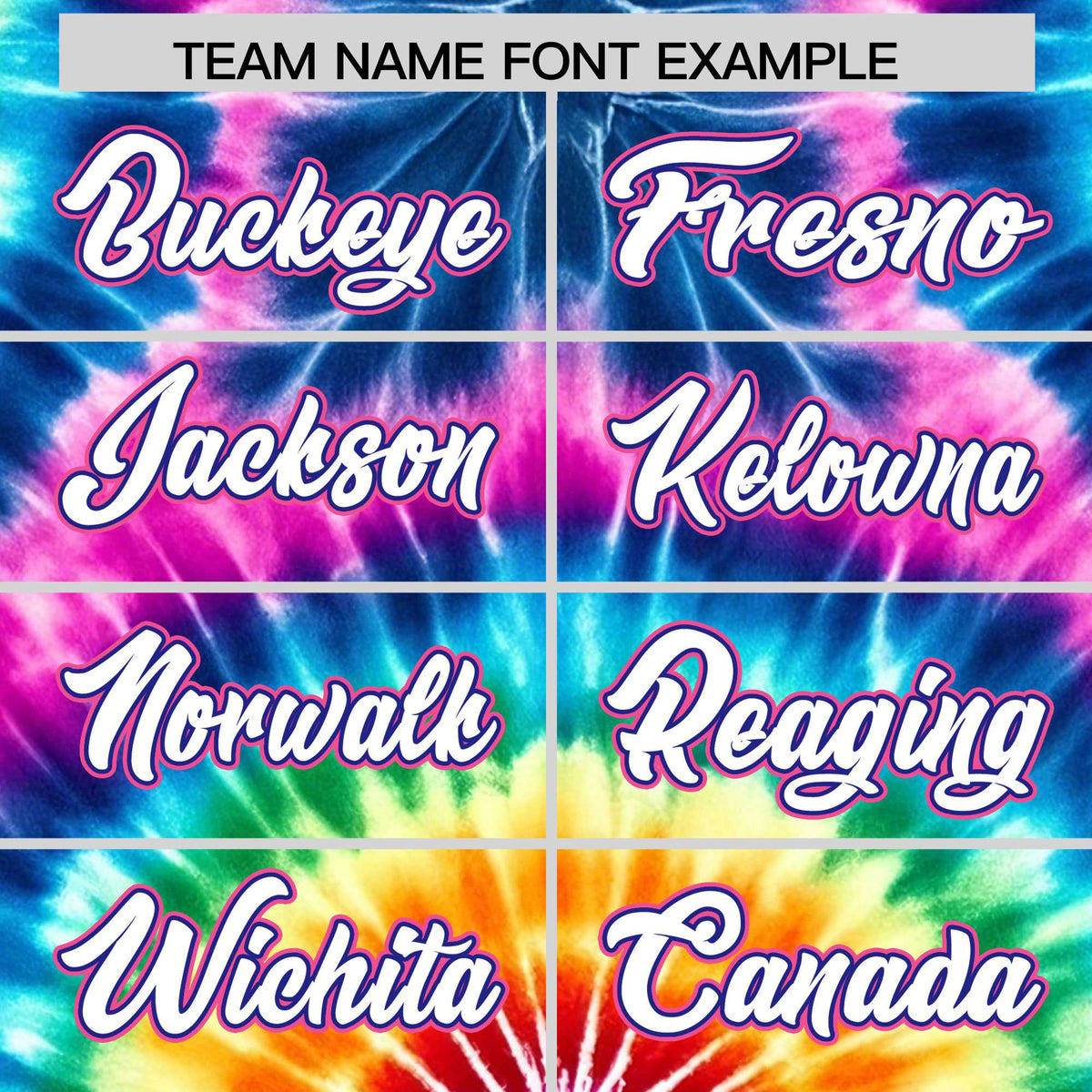 Custom Royal Tie-Dye Graffiti Pattern Authentic Baseball Jersey| KXKSHOP