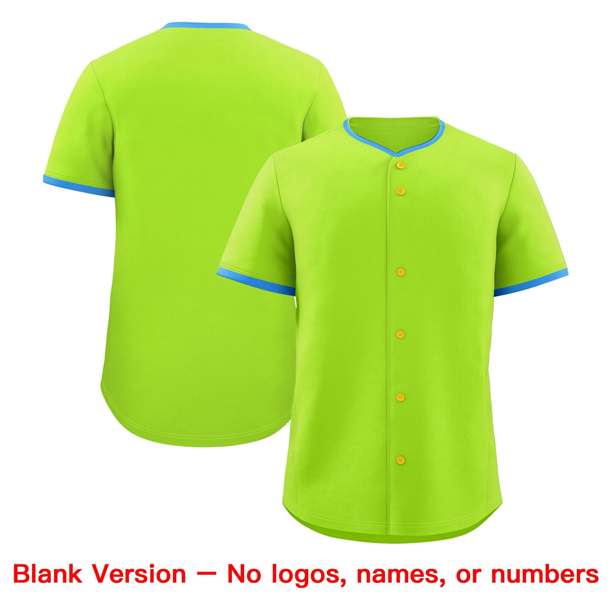 Custom Neon Green Gold Pink Classic Style Stitched Sports Uniform For Men Women Youth Personalized Quick Dry Baseball Jersey| KXKSHOP