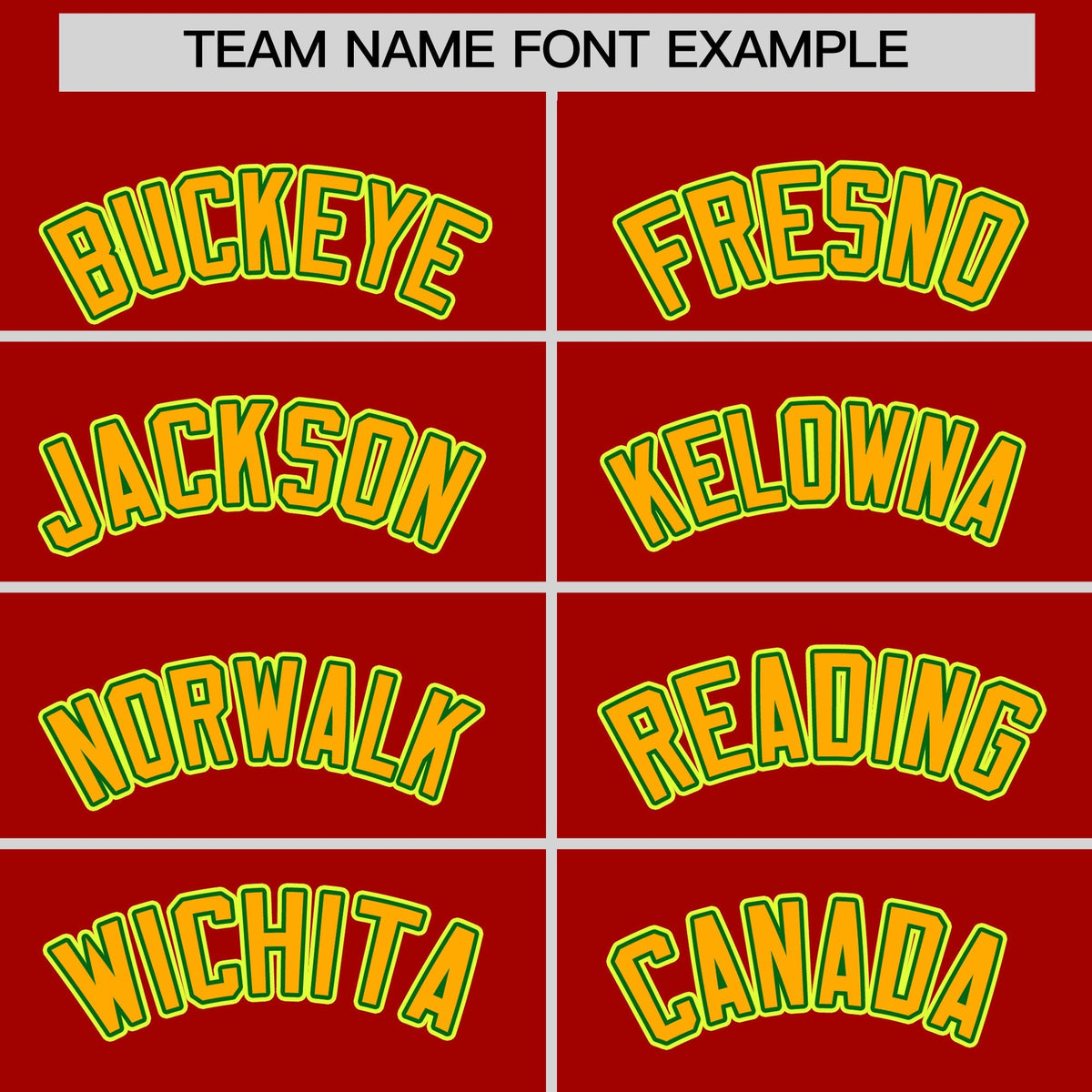 Custom Red Light Green Gold Classic Style Stitched Sports Uniform For Men Women Youth Personalized Quick Dry Baseball Jersey| KXKSHOP