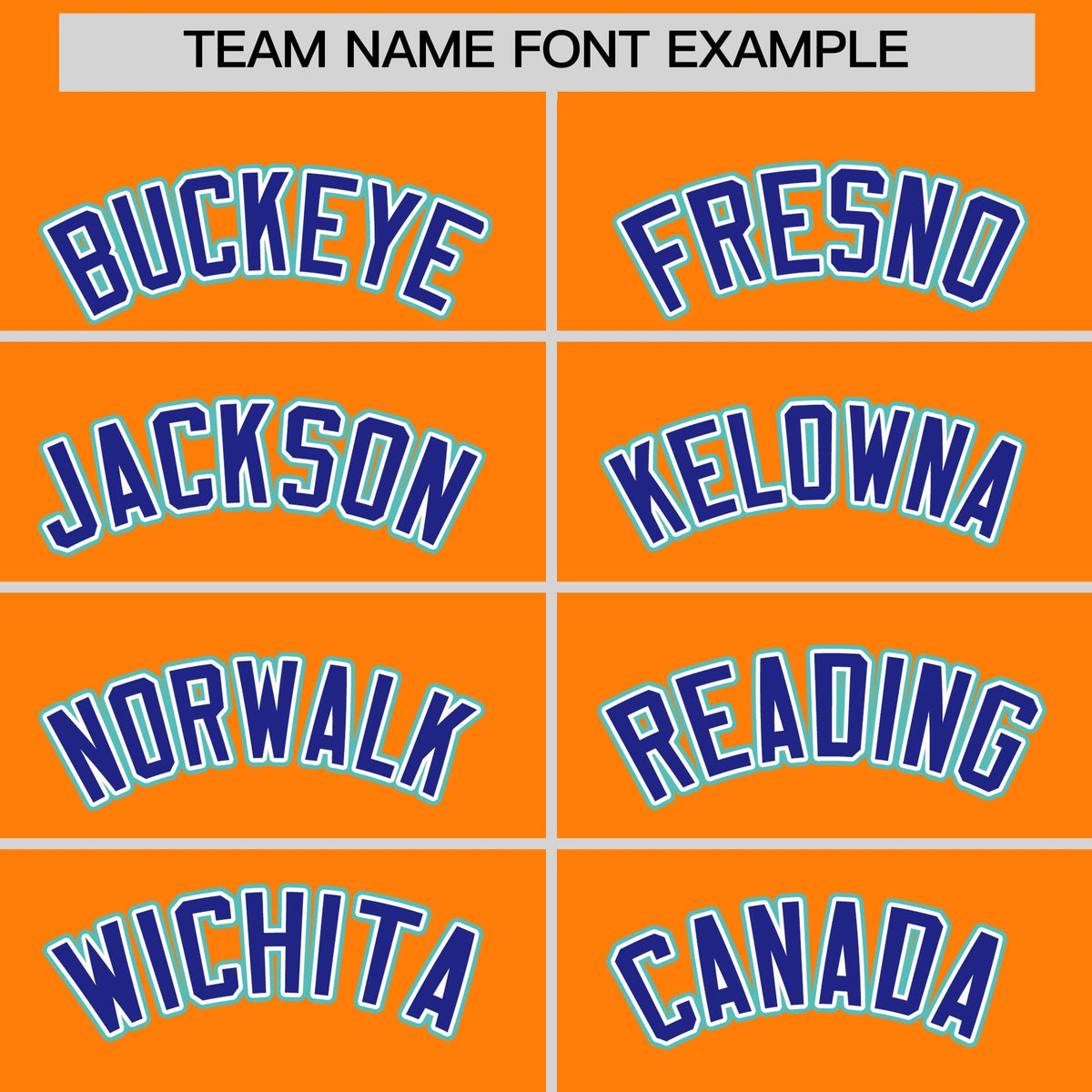 Custom Orange White Royal Classic Style Stitched Sports Uniform For Men Women Youth Personalized Lightweight Baseball Jersey| KXKSHOP