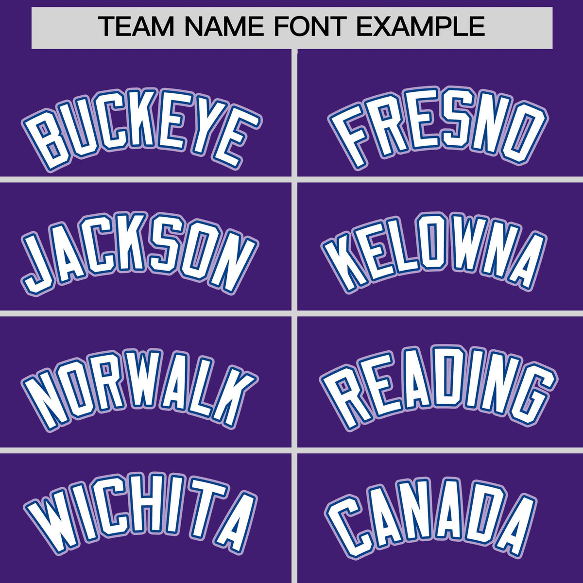 Custom Purple White Royal Classic Style Stitched Sports Uniform For Men Women Youth Personalized Quick Dry Baseball Jersey| KXKSHOP