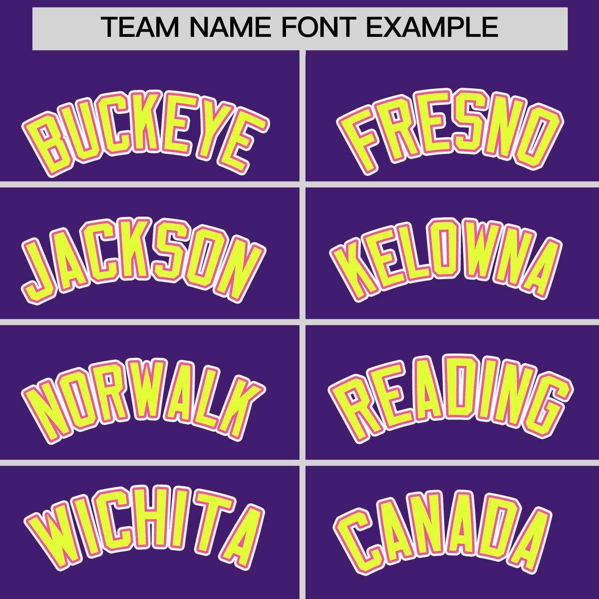 Custom Purple Rose Red Fluorescent Green Classic Style Stitched Sports Uniform For Men Women Youth Personalized Lightweight Baseball Jersey| KXKSHOP