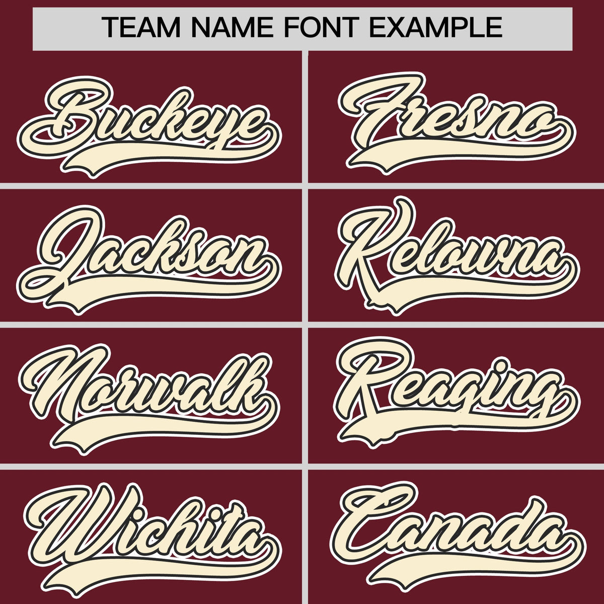Custom Maroon Crimson Cream Classic Style Stitched Sports Uniform For Men Women Youth Personalized Lightweight Baseball Jersey| KXKSHOP