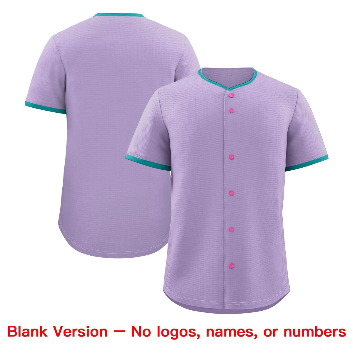 Custom Light Purple Fluorescent Green Midnight Blue Classic Style Stitched Sports Uniform For Men Women Youth Personalized Lightweight Baseball Jersey| KXKSHOP