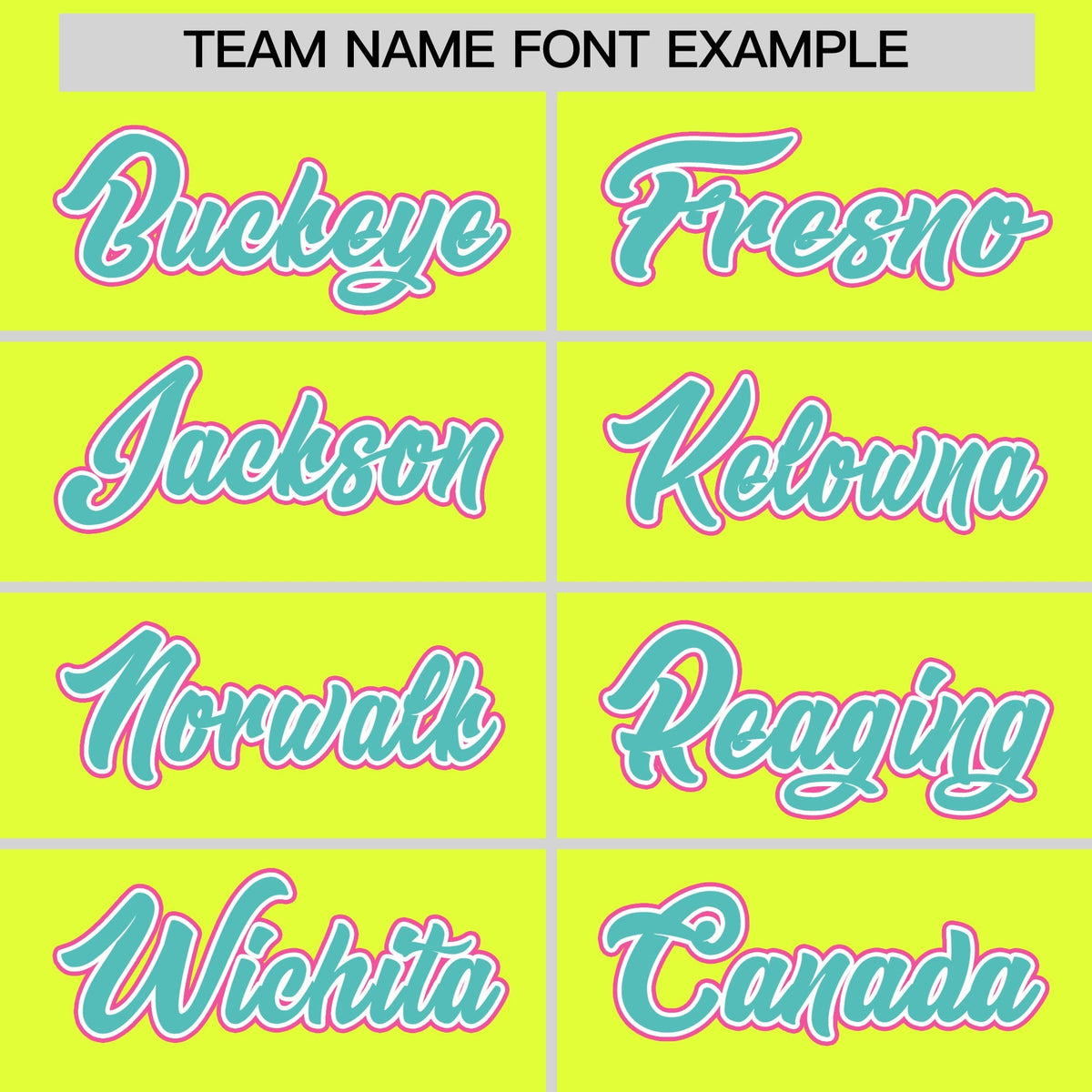 Custom Fluorescent Green Rose Red Teal Classic Style Stitched Sports Uniform For Men Women Youth Personalized Lightweight Baseball Jersey| KXKSHOP