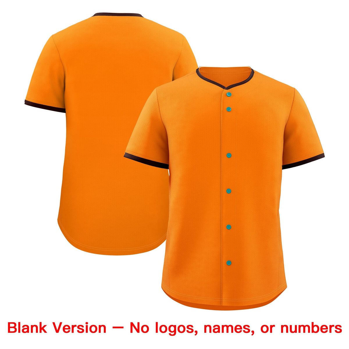 Custom Orange Brown White Classic Style Stitched Sports Uniform For Men Women Youth Personalized Quick Dry Baseball Jersey| KXKSHOP
