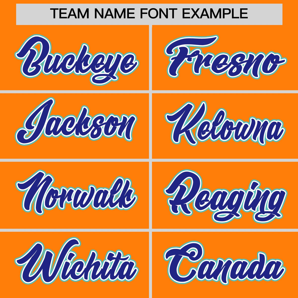 Custom Orange White Royal Classic Style Stitched Sports Uniform For Men Women Youth Personalized Lightweight Baseball Jersey| KXKSHOP
