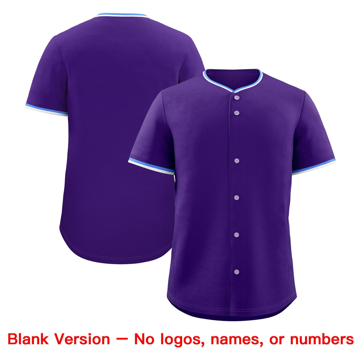 Custom Purple White Royal Classic Style Stitched Sports Uniform For Men Women Youth Personalized Quick Dry Baseball Jersey| KXKSHOP