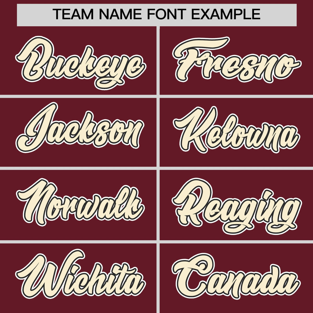 Custom Maroon Crimson Cream Classic Style Stitched Sports Uniform For Men Women Youth Personalized Lightweight Baseball Jersey| KXKSHOP