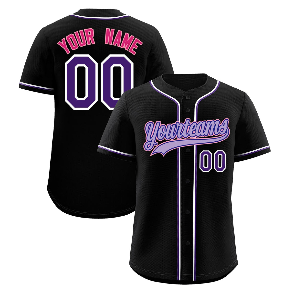 Custom Black Classic Style Stitched Sports Uniform Personalized For Teams Quick Dry Baseball Jersey| KXKSHOP