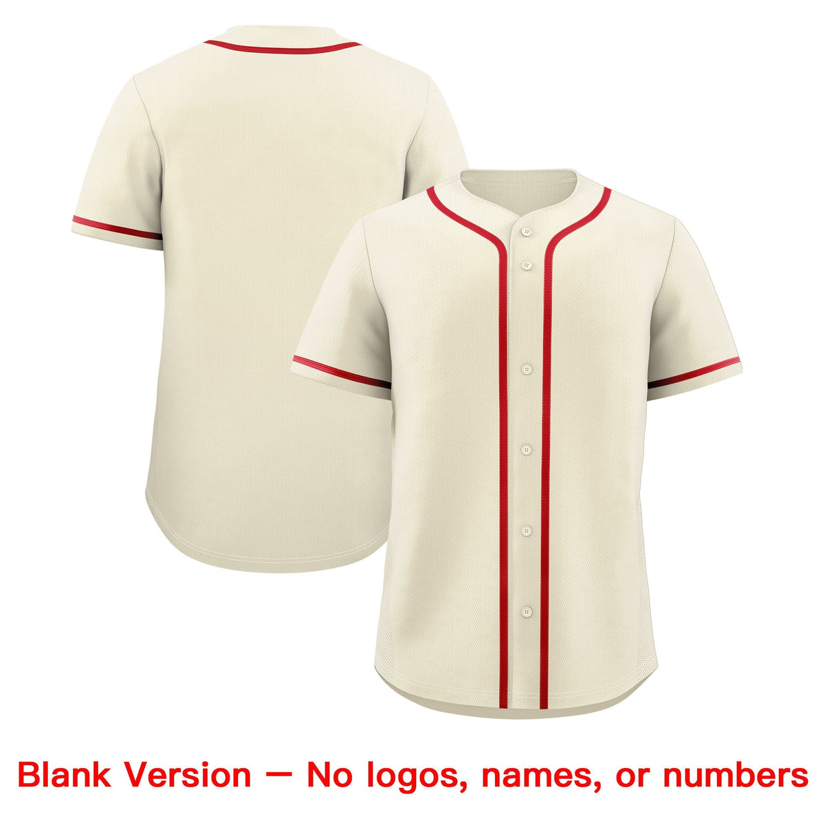 Custom Cream Classic Style Stitched Sports Uniform Personalized For Teams Quick Dry Baseball Jersey| KXKSHOP