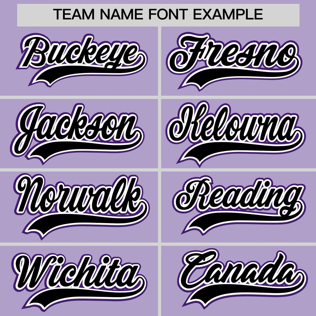 Custom Light Purple Classic Style Stitched Sports Uniform Personalized For Teams Quick Dry Baseball Jersey| KXKSHOP