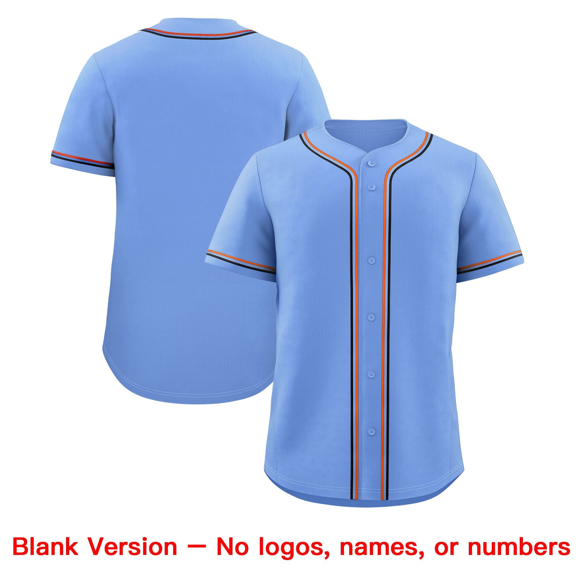 Custom Light Blue Classic Style Stitched Sports Uniform Personalized For Teams Lightweight Baseball Jersey| KXKSHOP
