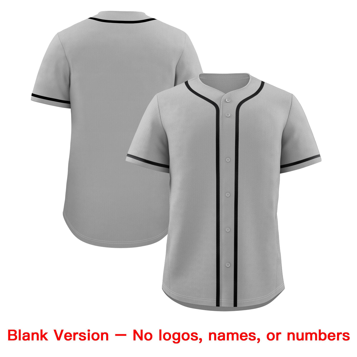 Custom Light Gray Classic Style Stitched Sports Uniform Personalized For Teams Lightweight Baseball Jersey| KXKSHOP