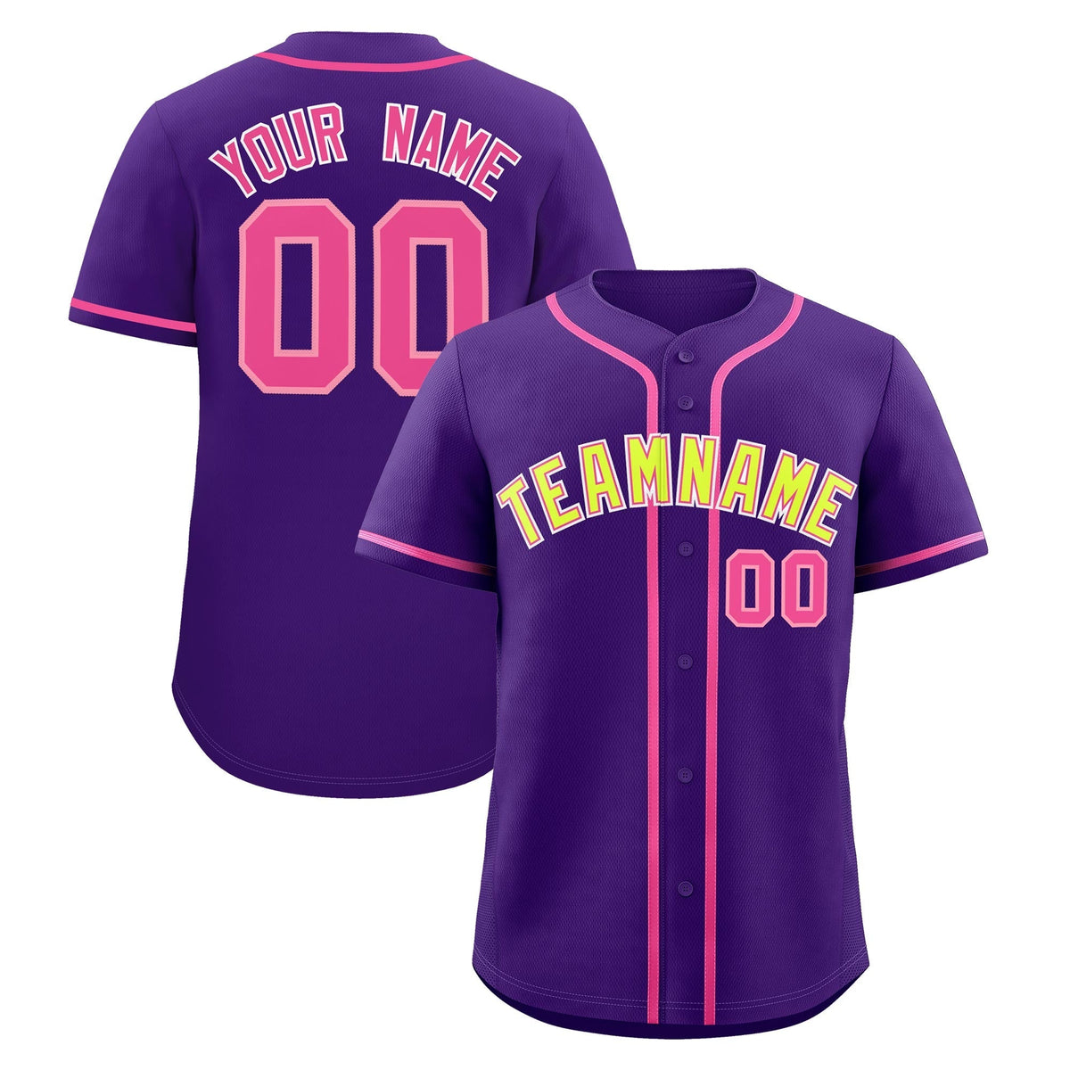 Custom Purple Classic Style Stitched Sports Uniform Personalized For Teams Quick Dry Baseball Jersey| KXKSHOP