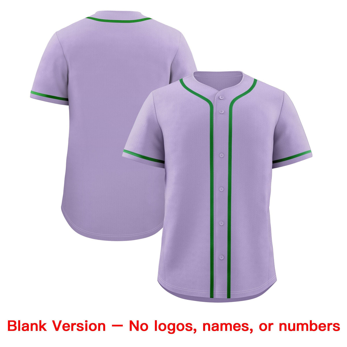 Custom Light Purple Classic Style Stitched Sports Uniform Personalized For Teams Quick Dry Baseball Jersey| KXKSHOP