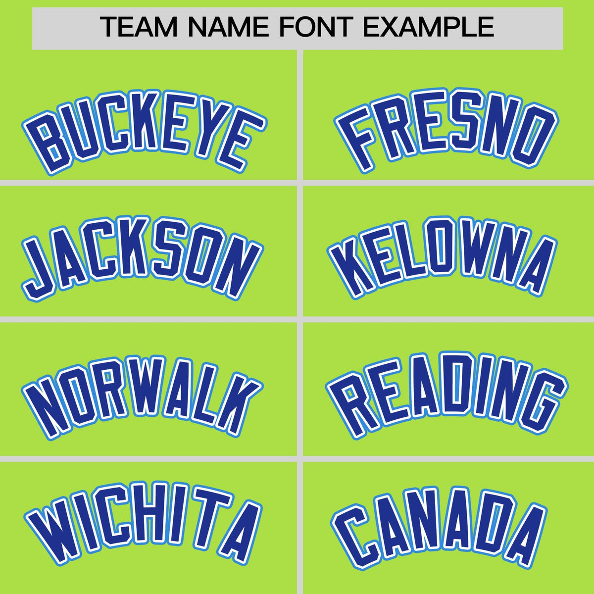 Custom Neon Green Classic Style Stitched Sports Uniform Personalized For Teams Quick Dry Baseball Jersey| KXKSHOP
